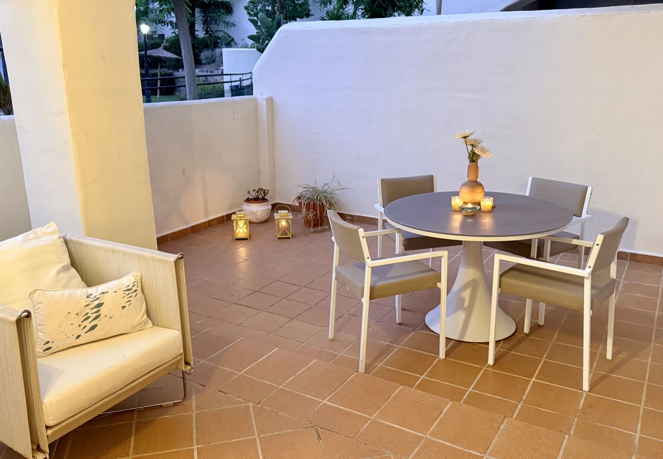 Apartamento en San Luis de Sabanillas - 8. Duquesa – Ground Floor with Two Big Terraces