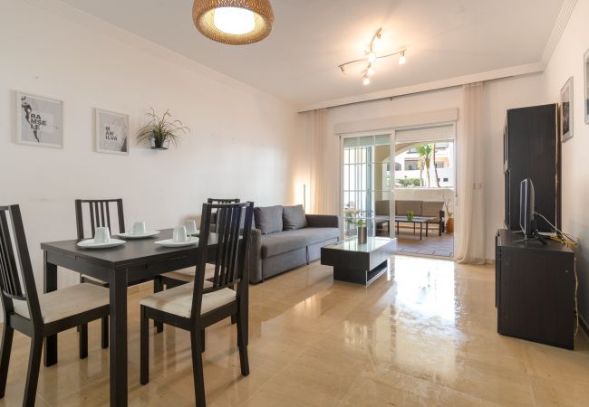Apartment in San Luis de Sabanillas - 8.  Apartment with two poolareas, two terraces & free padel Manilva Duquesa