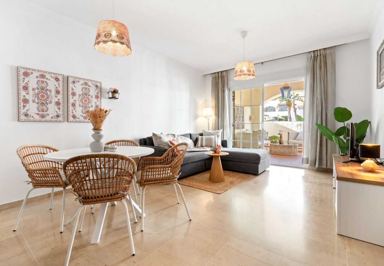 Apartment in San Luis de Sabanillas - 8. Duquesa – Ground Floor with Two Big Terraces & 