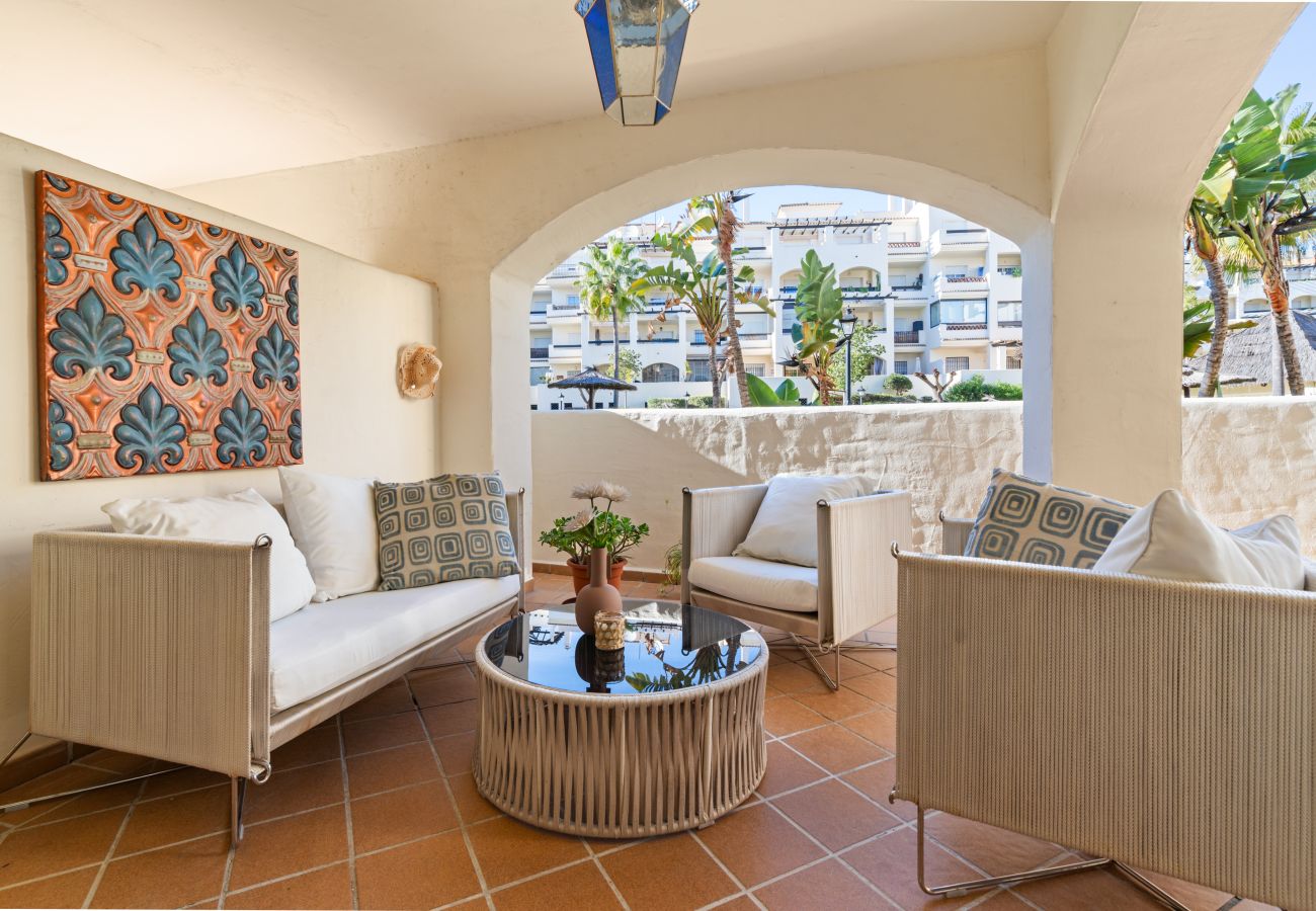 Apartment in San Luis de Sabanillas - 8. Duquesa – Ground Floor with Two Big Terraces & 
