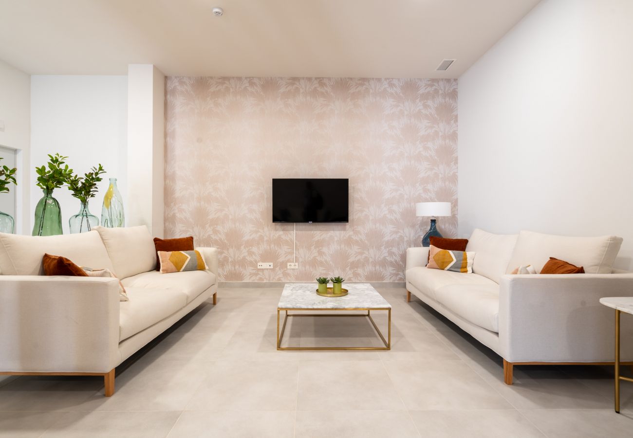 Apartment in Mijas Pueblo - Modern apartment with sea & pool views in Mijas