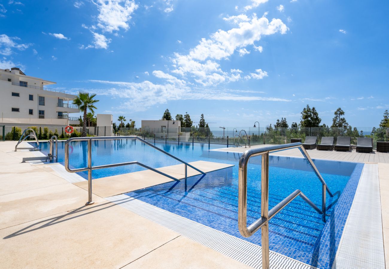 Apartment in Mijas Pueblo - Modern apartment with sea & pool views in Mijas