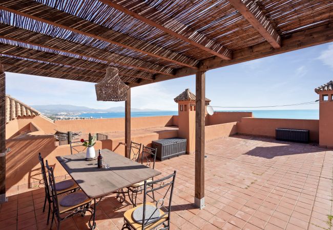 Apartment in Manilva - 6. Stunning penthouse with breathtaking panoramic views! Apartment in Manilva - 6. Stunning penthouse with breathtaking panoramic views!