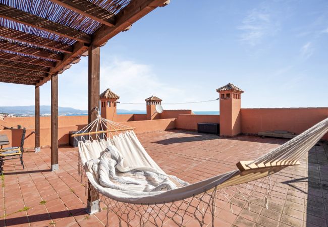 Apartment in Manilva - 6. Stunning penthouse with breathtaking panoramic views! Apartment in Manilva - 6. Stunning penthouse with breathtaking panoramic views!
