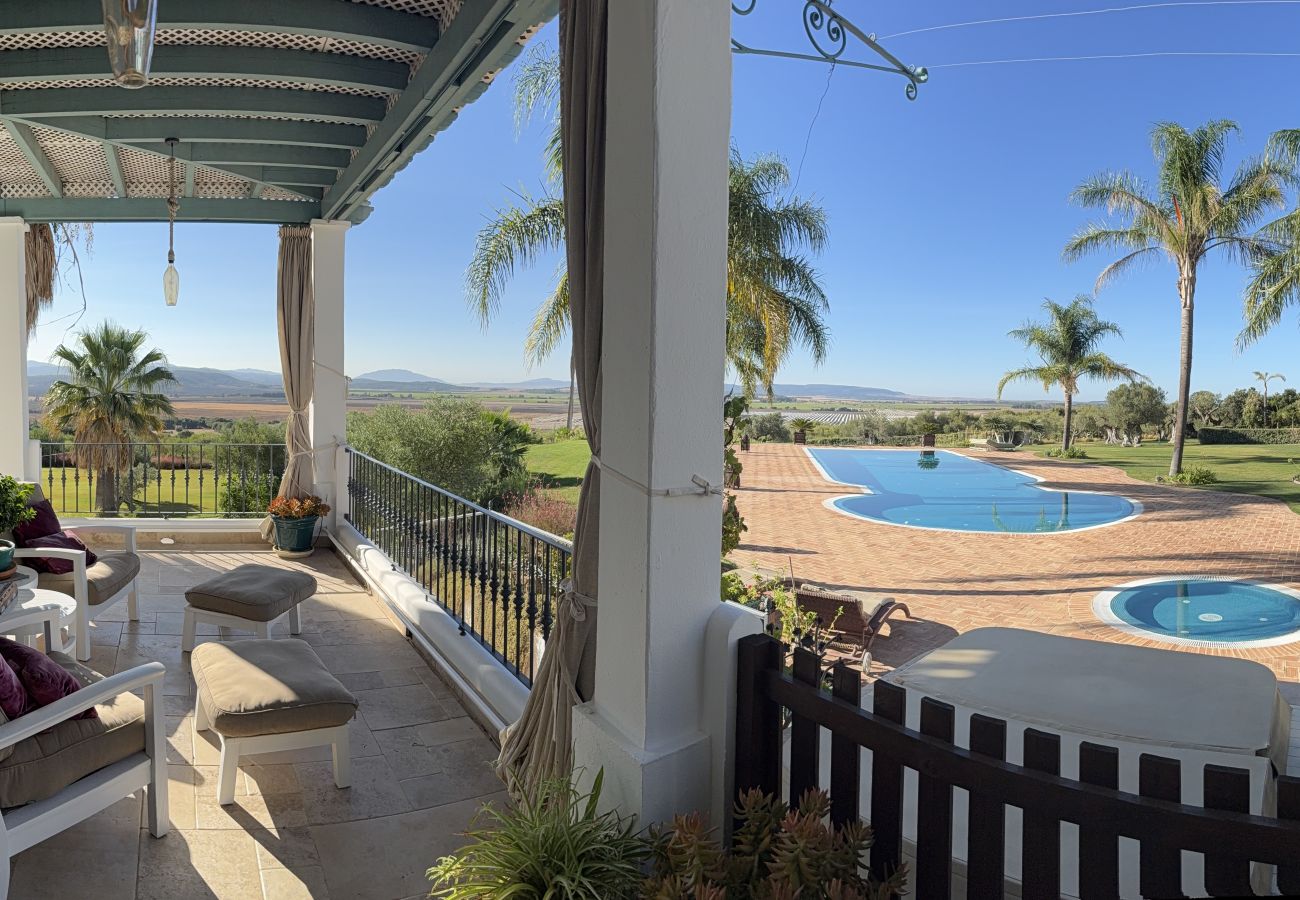 Villa in Benalup-casas viejas - 48. Luxury Eco Villa with Pool, Jacuzzi & Daily Br