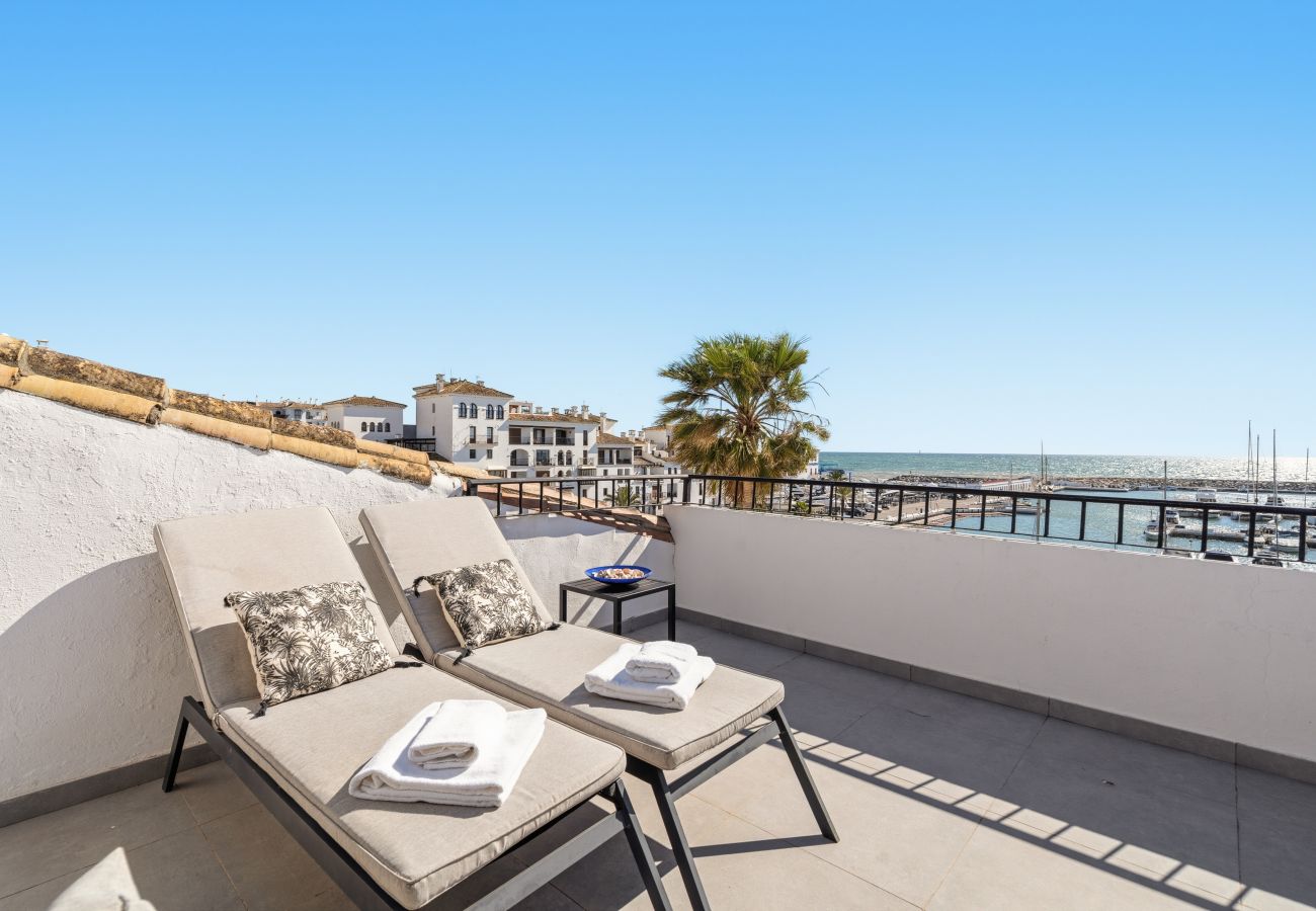 Lägenhet i Manilva - 2. Penthouse Duquesa Marina Manilva Andalucia Spai